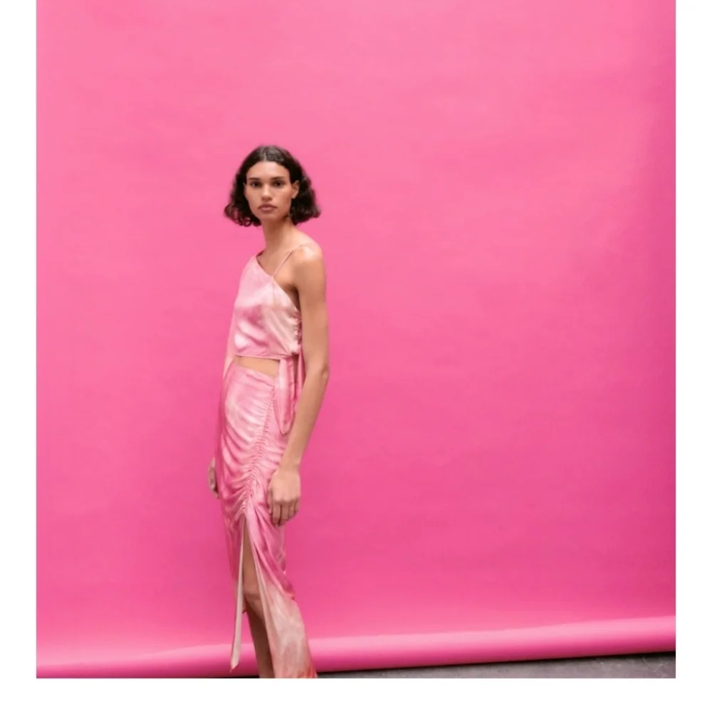 Zara Tye Dye Silky Top - Picture 6 of 11